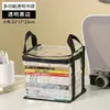 Caja de Almacenamiento de Libros Transparente Engrosada para Dormitorios Estudiantiles y Uso en el Hogar, Bolsa Plegable para Almacenamiento de Libros