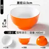 Tazón pequeño de melamina para comedor comercial, tazón de plástico para arroz, tazón especial para arroz y sopa de imitación porcelana para comedores, restaurantes y salones de comedor