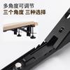 Placa de Extensão para Mesa Suporte Dobrável para Teclado Suporte Estendido Dobrável Suporte de Mão para Teclado Sem Furos Suporte para Cotovelo