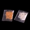 Corrente de metal para nail art transfronteiriça corrente de contas de aço corrente de contas de aço dourada prateada bambu de aço pequeno bola de aço pequena joias para nail art