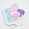 Pó de Veludo para Brinquedo Silicone Squishy, Kit de Materiais DIY para Artesanato em Pó Pelúcia Realista, Pacote de Acessórios com Molde de Patinha de Gato