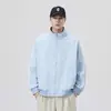 Sudadera de cuello redondo de moda, nueva colección primavera/otoño 2026, casual y holgada, diseño simple, moda masculina, estilo americano, camiseta fresca y elegante