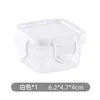 Caixa de Suplemento Alimentar para Bebê, Grau Alimentício, Selada, Caixa de Armazenamento de Amostras Conserva Fresca com Tampa, Espessada, Mini Caixa de Frutas Portátil para Levar