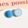 Parche Mitad de Píldora Redondo Gordito de Colores Dulces Candy Zhen Tu para Pendientes DIY para Mujeres, Accesorios para el Cabello, Pinzas para el Cabello, Sombreros