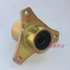 Hub de Rueda Delantera para Go-Kart Casero Pequeño Asiento de Rodamiento para Coche de Playa Brida de 3 Agujeros Rueda de Acero de 6/7 Pulgadas