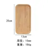 Tabla de Pizza de Haya Bandeja de Madera para Filete Plato de Madera Tabla de Cortar Tabla para Cortar Fruta Hogareña Rectangular Plato Japonés para Pan