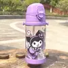 Taza de Agua de Dibujos Animados Kidsren de 450 ml con Popote, Botella de Agua para el Día del Niño, Tetera Portátil, Vaso de Bebida Directa, Premio para Estudiantes de Primaria