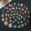 Venta Caliente Mezcla 50 pzs Multicolor Gota de Aceite Estrella de Mar Concha Colgante Accesorios para el Cabello Pulsera Accesorios para Collar Accesorios DIY