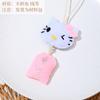 Gatito de la Suerte Omamori No Tejido DIY Hecho a Mano Colgante de Aspecto Elevado Creativo Cadena para Teléfono Móvil Llavero Lindo Regalo