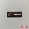Adecuado para Pegatinas de Coche Mercedes-Benz Clase C Clase E Glc Gla Glb Pegatinas Decorativas de Metal Logo de Coche Amg Placa de Nombre Brabus Etiqueta de Aluminio