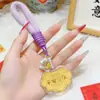 Chaveiro Cadeado Dourado Shuibei, Paz e Alegria, Ouro Puro 999, Corrente para Celular, Pingente de Bolsa Fofo, Ornamento Decorativo Atacado