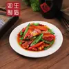 Modelo de Comida, Modelo de Comida, Molde de Comida, Camarones Cocidos, Cerdo Estofado, Utensilios para Estufa Integrada, Platos Falsos