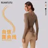 Nueva Ropa de Yoga de Manga Larga para Mujer con Tirantes Cruzados, Estilo Corto, Versátil, de Secado Rápido, Ajustada, Cubierta Deportiva de Manga Larga para Fitness y Running