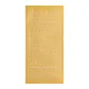 Adesivos para Planner Série Floral com Folha de Ouro e Prata, Números e Letras, Pequenos Adesivos Impermeáveis em PVC, Papel Material Guka Atacado