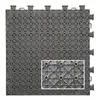 Alfombrilla de Ensamblaje para Cancha de Baloncesto Exterior de Piso Flotante, PVC Antideslizante y Resistente al Desgaste, Impermeable para Uso en Jardín de Infancia