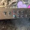 Pendientes Divertidos para Niños con Llave Secreta Lindos Divertidos Tridimensionales Creativos de Pedrería Combinan con Todo Pendiente de Cartílago Pendiente de Oreja Pendientes Pequeños y Delicados para Mujer