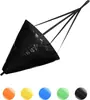 Âncora de reboque para barco marinho, âncora de mar para bote de assalto marinho, âncora de reboque de PVC para caiaque, âncora de guarda-chuva para pesca em mar com lancha