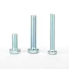Parafusos e Porcas Sextavados Externos Galvanizados Grau 8.8 Hujiang, Alta Resistência, Comprimento Estendido M4M5M6M10M12M36
