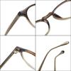 Lentes Tr90 Iguales al Libro Rojo para Niñas sin Maquillaje, Armazón de Lentes de Alta Gama Retro a la Moda Antiluz Azul para Hombres con Estilo