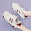 Zapatillas Blancas Casuales de Suela Gruesa para Mujer, Novedad Otoño 2026, Punta Redonda, Zapatos de Entrenamiento Alemanes, Zapatillas Deportivas Casuales Versátiles