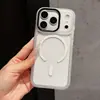 Compatible con Funda Magnética para Teléfono Apple 18 Pro Max Dorada Escudo Ojo de Águila iPhone 16 Metal Lente Cubierta Protectora Transparente