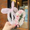 Diadema de dibujos animados para niños más vendida, diadema trenzada para mujer, pinza para el pelo, accesorio para el pelo, adorno para el pelo, herramienta de peinado