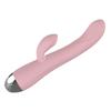 Wanle Suave Fofo Fofo Bastão Vibratório Aquecimento Duplo Ponto G Masturbação Feminina Bastão de Massagem Vibratório