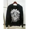 LAZAD AliExpress Amazon Suministro Toma Real Spder555 Pesado 420G Sudadera con Forro de Felpa Marca de Moda Sp5de