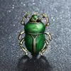 Broche de Esmalte Borboleta Abelha Fofo Vintage para Roupas de Homens e Mulheres Moda Alfinete de Inseto Cristal em estoque Atacado
