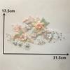 Acessórios de Vestuário Flor Estéreo Chiffon Pérola Artificial Renda Malha Renda Gola Bordado DIY Roupas Decorativas