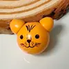 Fabricante Original Cabeza de Animal de Dibujos Animados de Madera Lindo Hecho a Mano DIY Accesorios de Cuentas Adornos Decorativos Creativos de Cuentas de Madera