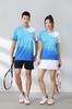 Uniforme de badminton de secagem rápida, terno respirável masculino e feminino, tênis de mesa vôlei de vôlei de competição de competição de equipe de compra de uniforme em grupo