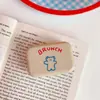 Estuche lindo y simple para lentes de contacto de cachorro con lunares, estuche de lentes de contacto moderno, estuche compañero, estuche de cuidado para lentes duales, compacto y portátil