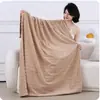 Manta, manta de forro polar, manta de forro polar coral, manta de felpa, manta para siesta, uso en oficina, manta gruesa de masaje