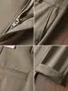 Pantalones de Otoño e Invierno Europeos para Hombre, Holgados, Cómodos, de Alta Gama, Elásticos en Cuatro Direcciones, Antiarrugas, Rectos, Casual de Negocios