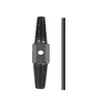 Extractor de Tubos de Doble Extremo, Válvula Triángulo, Herramienta de Extracción de Tornillos Barridos, Juego de Machos Manuales, Extractor de Tornillos Rotos