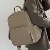 Mochila de Couro Genuíno Estilo 2026 para Mulheres, Mochila de Grande Capacidade, Mochila Escolar Estilo Isn Scholar, Mochila de Viagem