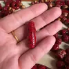 Folu minério de cinábrio conteúdo comum contas soltas fio texto brincar raposa corajosa DIY areia de cristal rosário manual rastreamento de contas