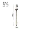 Cuchillo, Tenedor, Cuchara de Acero Inoxidable, Combinación de Cuchara de Café, Vajilla Occidental Martillada, Cuchillo, Tenedor, Cuchara para Bistec de Cocina de Restaurante, Cuchara y Tenedor para Té