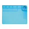 Pad de Silicona Aislante Pad de Reparación de Placa de Circuito Soldadura Reparación Pistola de Aire Caliente Pad Resistente a Altas Temperaturas