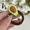 Diadema Linda de Frutas Dongdaemun de Corea del Sur, Diadema Versátil para Primavera y Verano, Colorida de Alta Elasticidad, Anillo de Toalla para el Cabello No Dañino, Accesorio para el Cabello