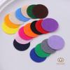 Accesorios DIY Accesorios Accesorios para el cabello 30 mm No tejido No tejido Redondo Forro Tela Base Material Adorno para la cabeza Junta