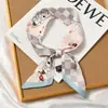 2022 Año Nuevo Navidad caricatura pequeño largo pañuelo de seda cinta para el pelo goma para el pelo bolsa primavera y otoño cinta para el pelo cinta estrecha