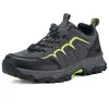 Zapatos de Senderismo para Hombre al Aire Libre Modelo Nuevo Transfronterizos para Trabajos en Obra, Antideslizantes, Resistentes al Desgaste, Zapatos de Seguridad Negros para Trabajo y Oficina