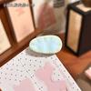 Pasador Dulce de Princesa Estilo Ins con Flequillo Lateral, Pinza para el Cabello Delicada y Versátil, Accesorio para el Cabello de Color Dopamina