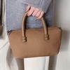 Bolso Tejido de Hombro Cruzado 2025 Estilo Coreano Retro Bolso de Mano de Gran Capacidad para Mujer Nuevo Bolso de Moda Transfronterizo para Viaje