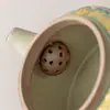 Juego de Té Ruyao Patrón Pavo Real Dorado Tazón Cubierto Caja de Regalo Juego de Té Kung Fu Souvenir de Negocios Se Puede Imprimir Logo
