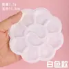 Paletas desechables al por mayor de fábrica, no requieren lavado, adecuadas para el arte y la pintura de niños, paletas de pintura de flor de ciruelo, ideales para vendedores ambulantes y ventas transfronterizas.
