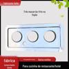 Fabricantes fornecem fogão de três bocas para macarrão fogão grande de três bocas para macarrão refeitório escolar restaurante fogão fogão de macarrão de aço inoxidável