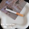 Horquilla Divertida de Cabello de Cigarrillo Horquilla Personalizada para Niños Adorno para el Cabello de Celebridad de Internet Pinza Lateral de Colilla de Cigarrillo Simulación Pinza